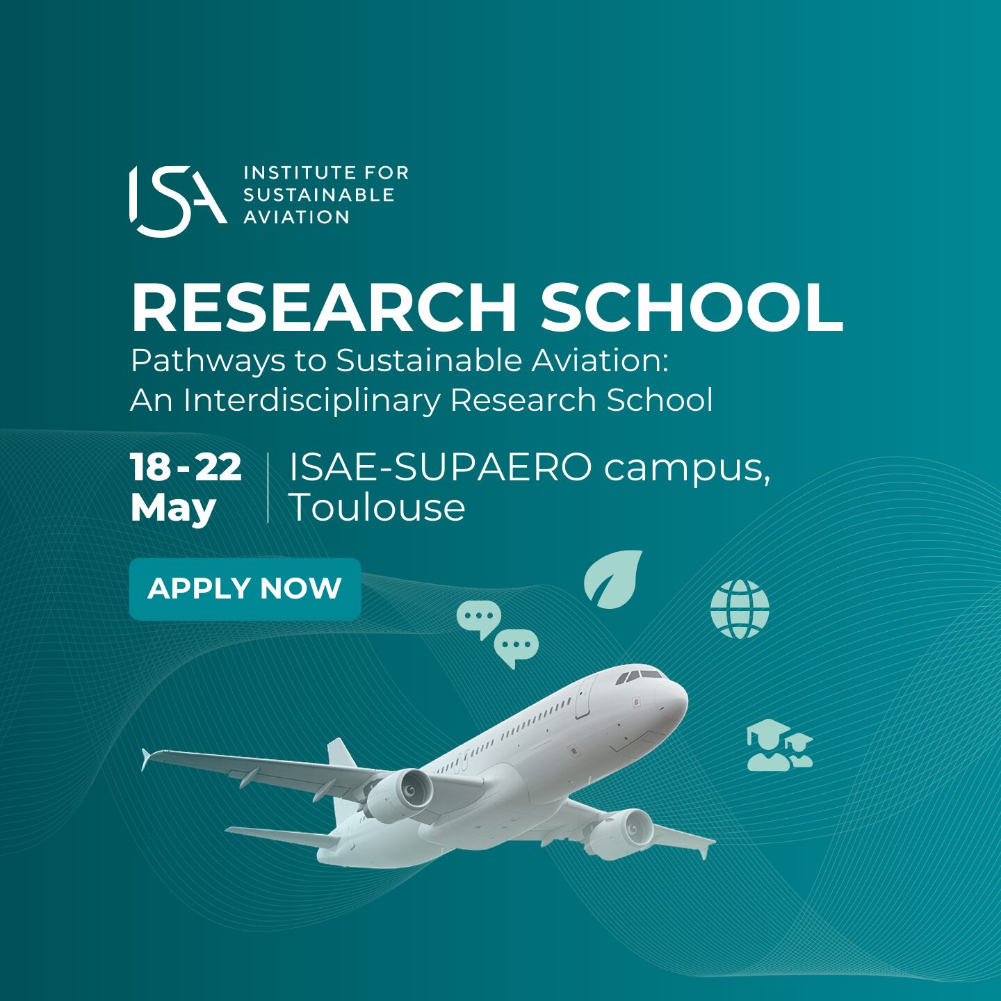 ISA Research School 2026: Pathways to Sustainable Aviation